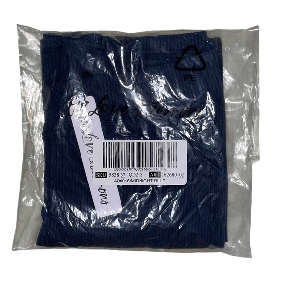 NWT For Love & Lemons Chloe Short in Midnight Blue - Picture 7 of 8